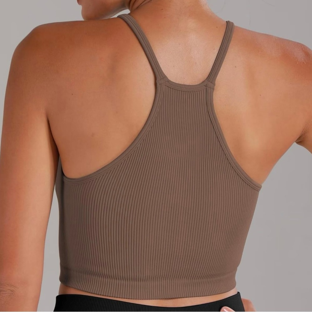 Sunzel Free to Be Tank Crop Ribbed Tank Tops - Picture 5 of 5